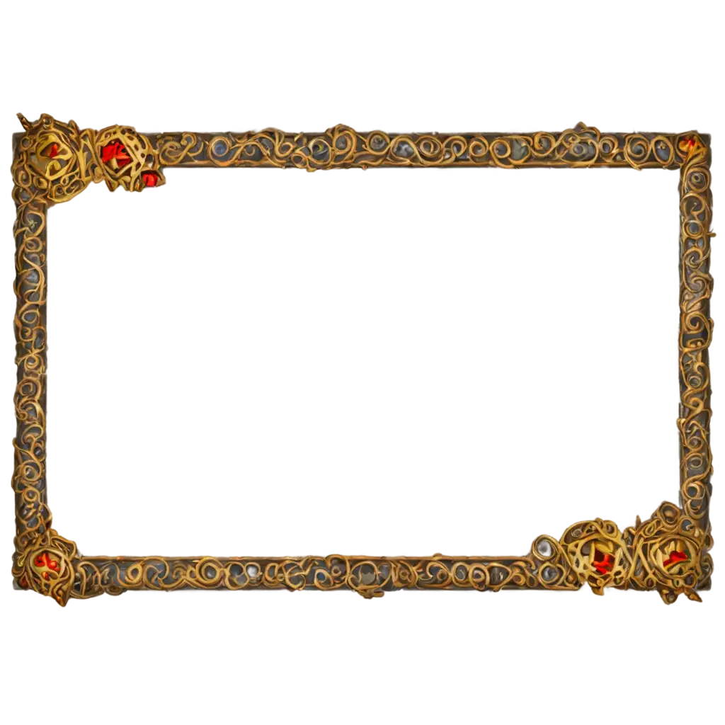 Customizable-DnD-Border-PNG-for-YouTube-Clean-and-Light-Decoration-for-Enhanced-Visual-Appeal