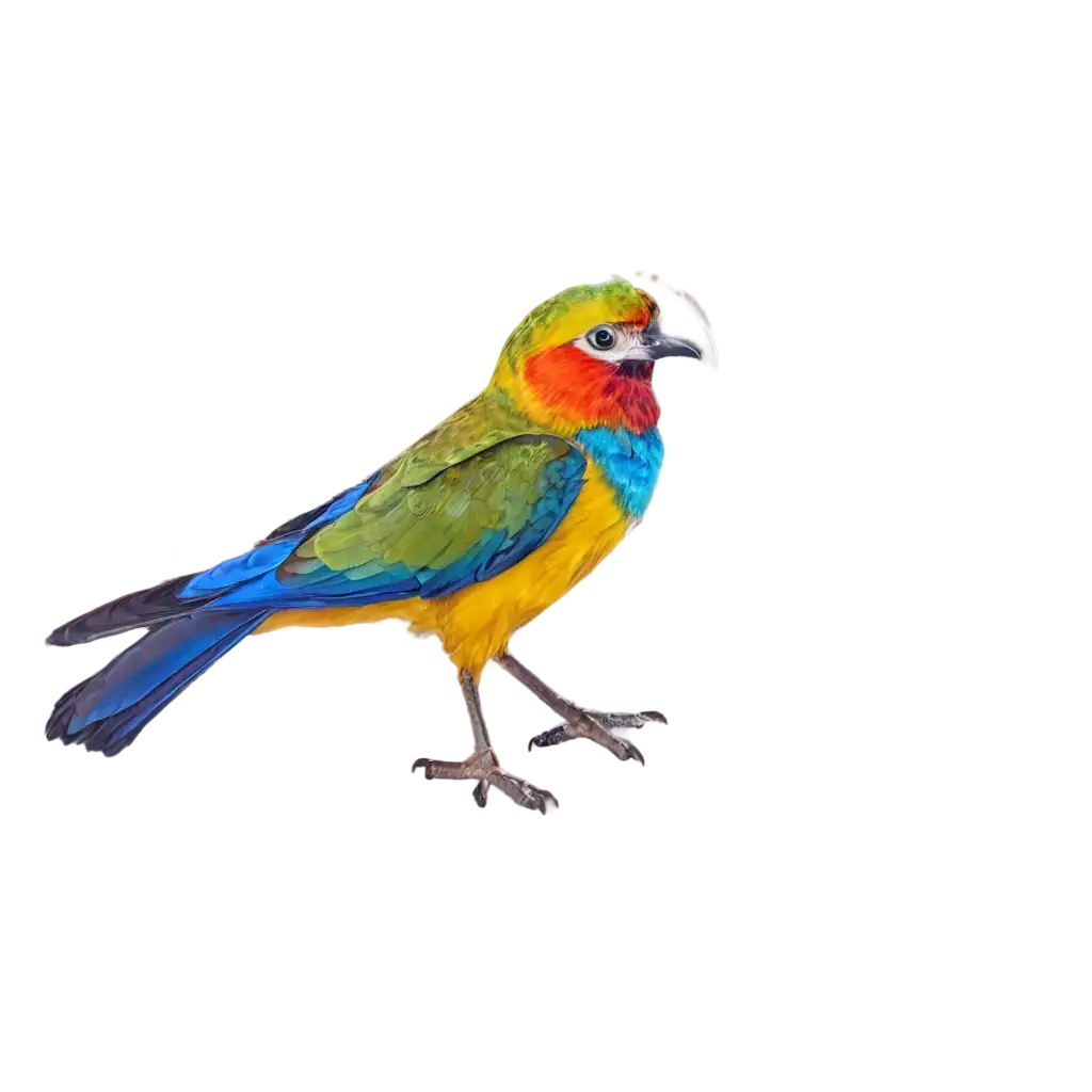 a colorful bird