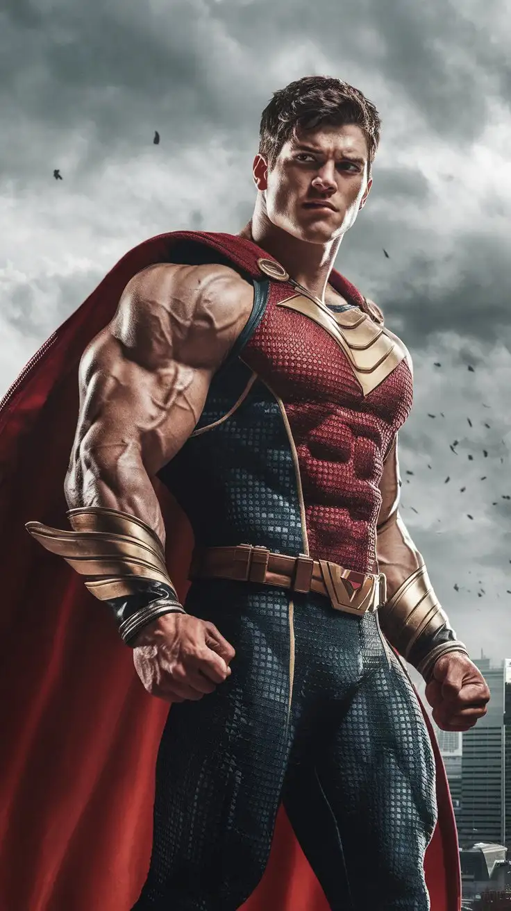 16YearOld-Superpowered-Hero-with-Powerfully-Muscled-Build