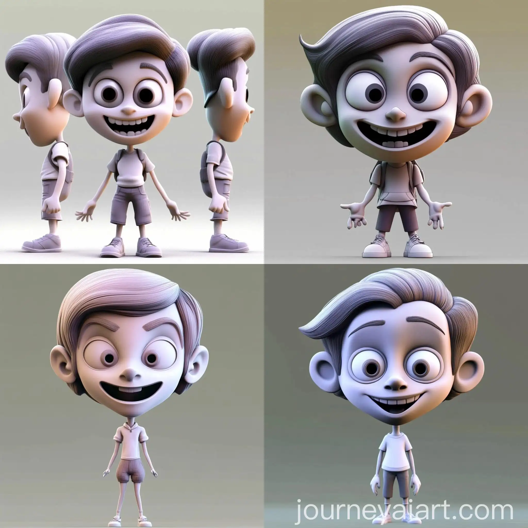 Cartoon-3D-Model-Sheet-of-Character-Design