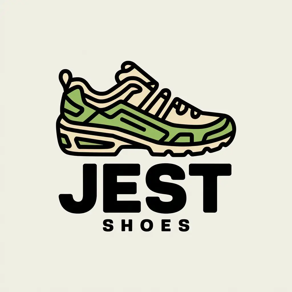 LOGO-Design-for-Jest-Shoes-Vector-Logo-Featuring-a-Shoe-Symbol-on-a-Clear-Background