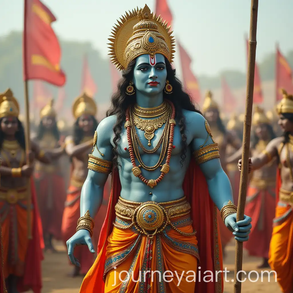 Krishna-Standing-in-Kurukshetra-During-the-Mahabharata