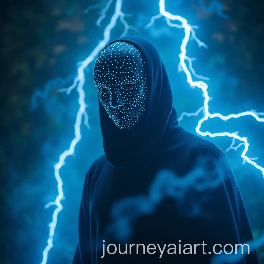 Mysterious-Masked-God-Surrounded-by-Blue-Electricity