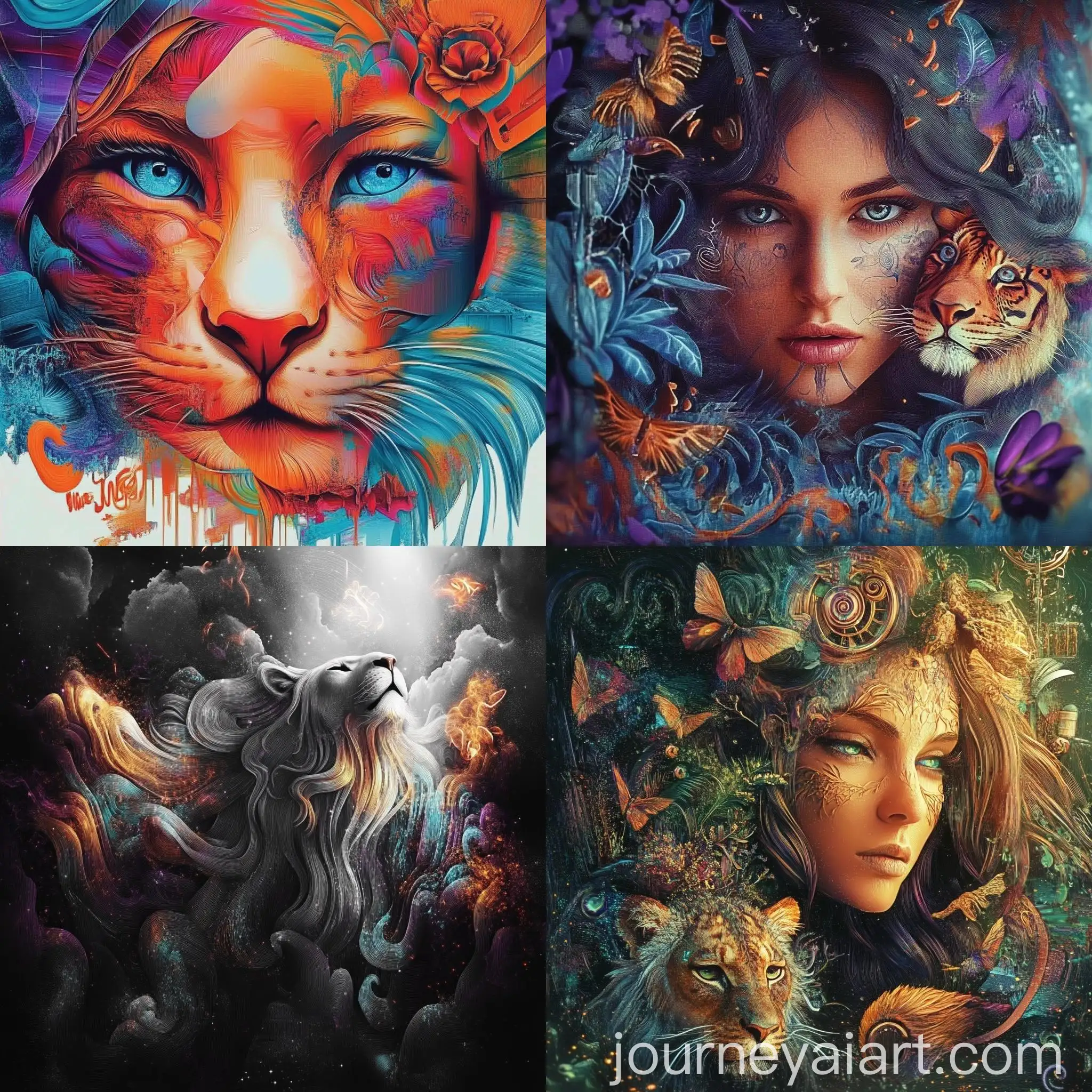 Colorful-Abstract-Artwork-with-Fluid-Patterns-and-Vibrant-Hues