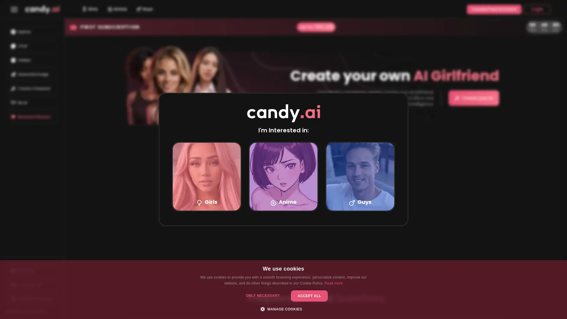 Create and chat with personalized AI companions anytime.