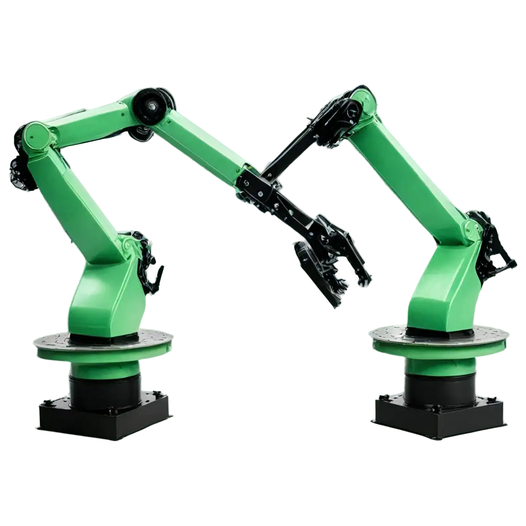 HighQuality-PNG-of-Car-Manufacturing-Robot-Arms-in-a-Green-Minimalist-Factory-Setting