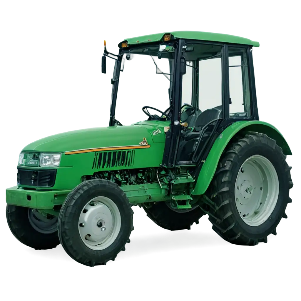 HighQuality-Green-Tractor-PNG-Image-for-Versatile-Applications