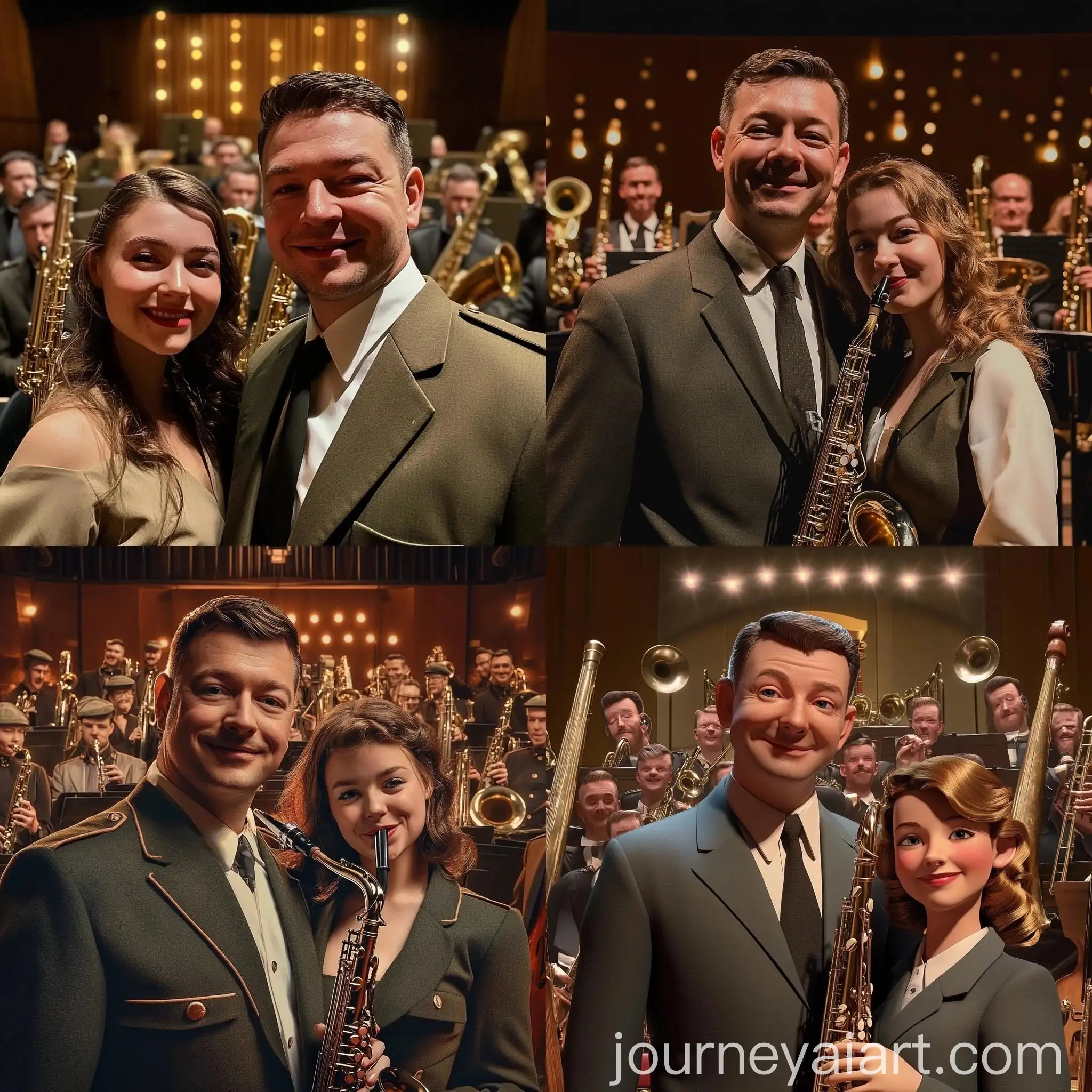 American-Army-Singer-and-Big-Band-Performance