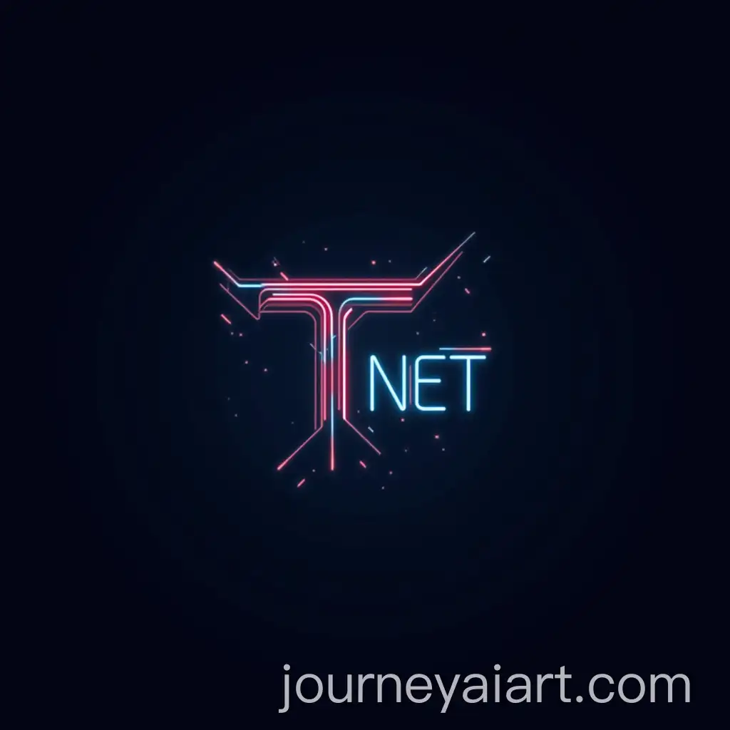 Futuristic-TNet-Brand-Logo-Design