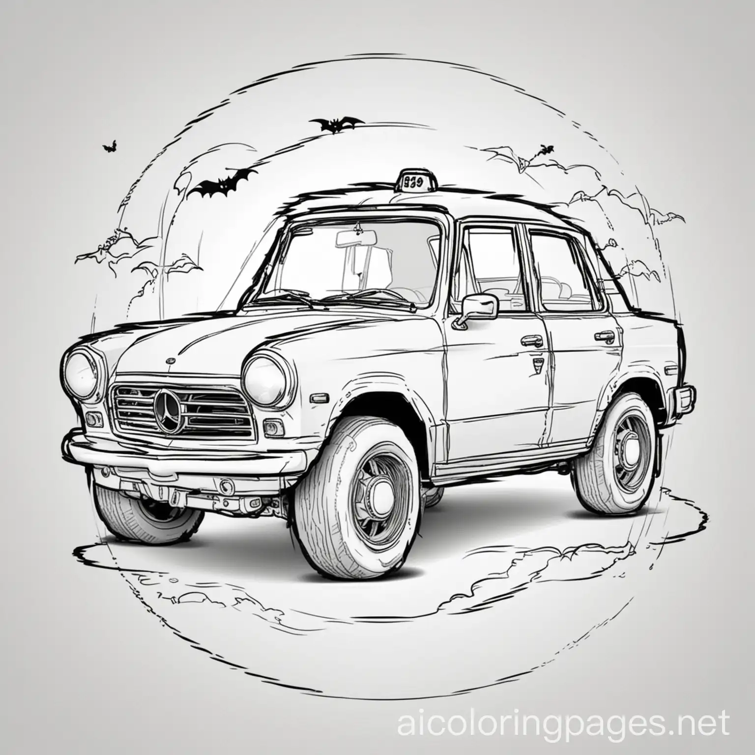 Halloween-Car-Coloring-Page-Black-and-White-Line-Art-for-Kids