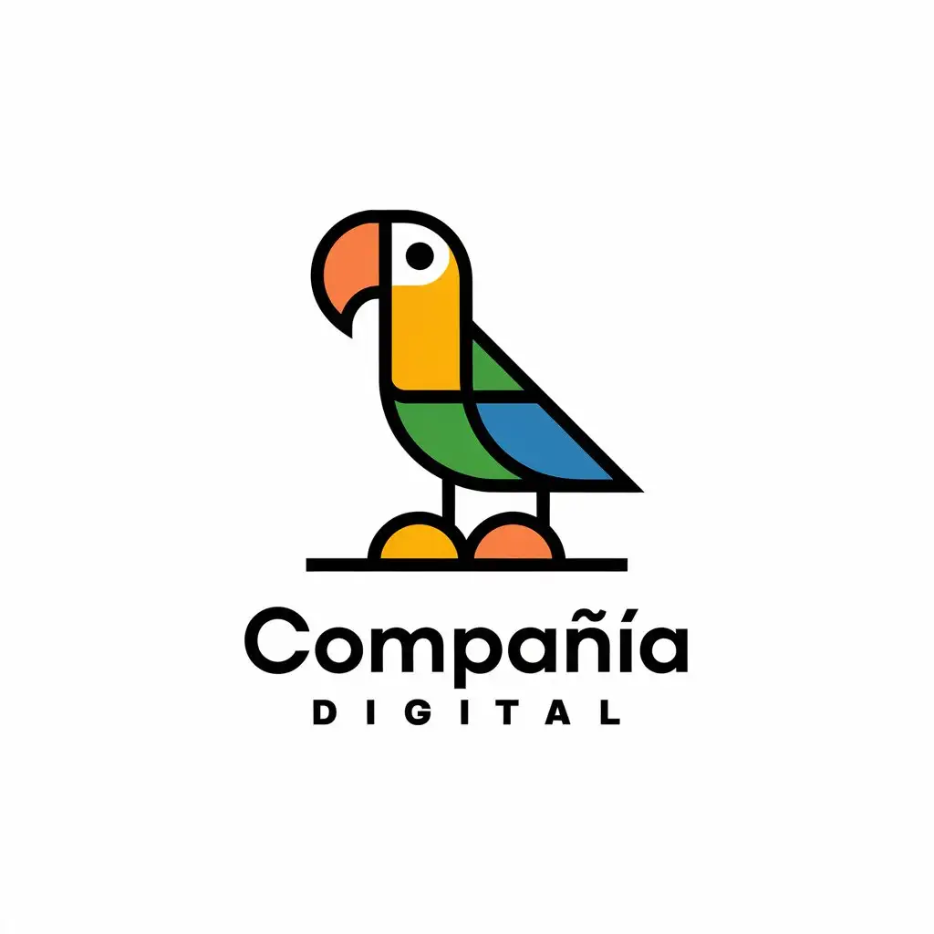 LOGO-Design-for-Compaa-Digital-Perico-Symbol-in-Technology-Industry