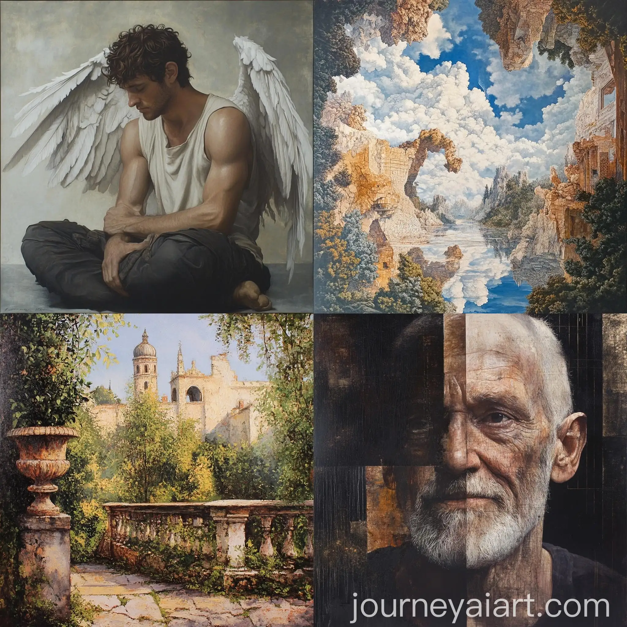 Family-Decorating-Gingerbread-Houses-Together