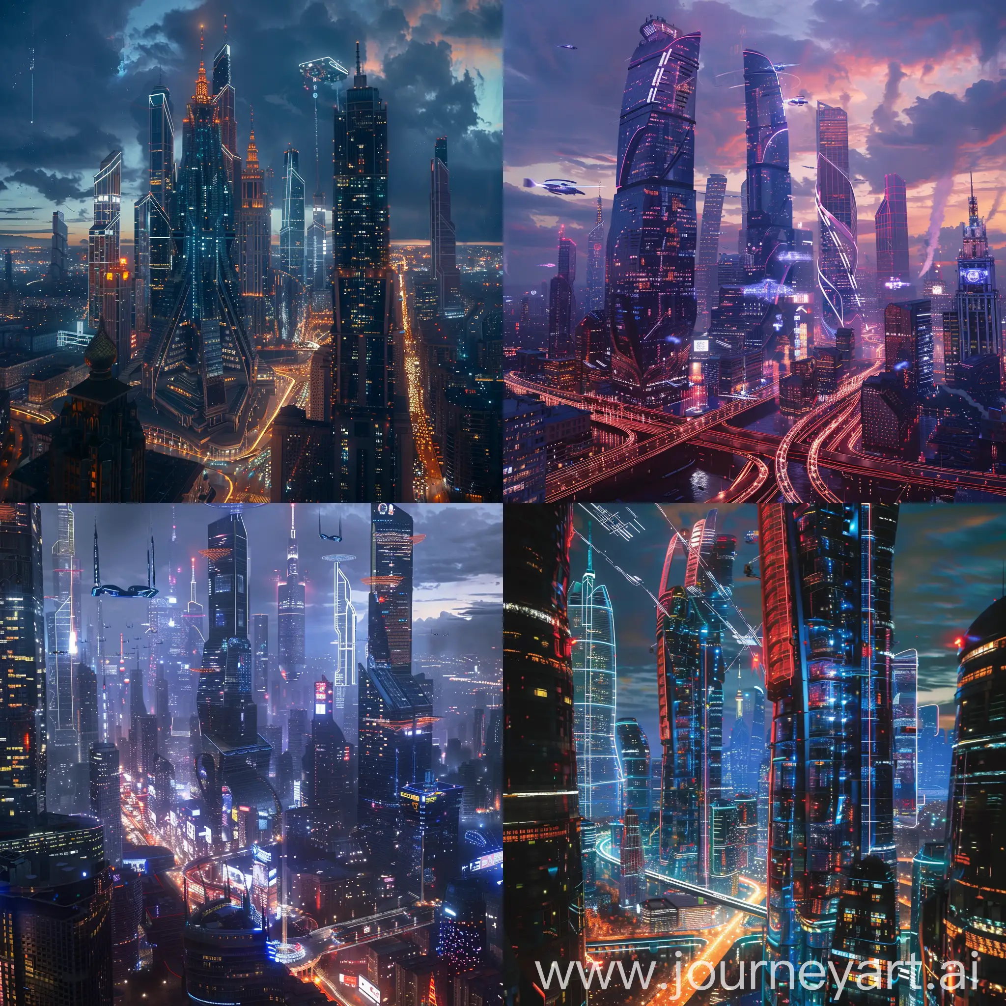 Futuristic-Moscow-with-NeonLit-Skyscrapers-and-Hovering-Vehicles