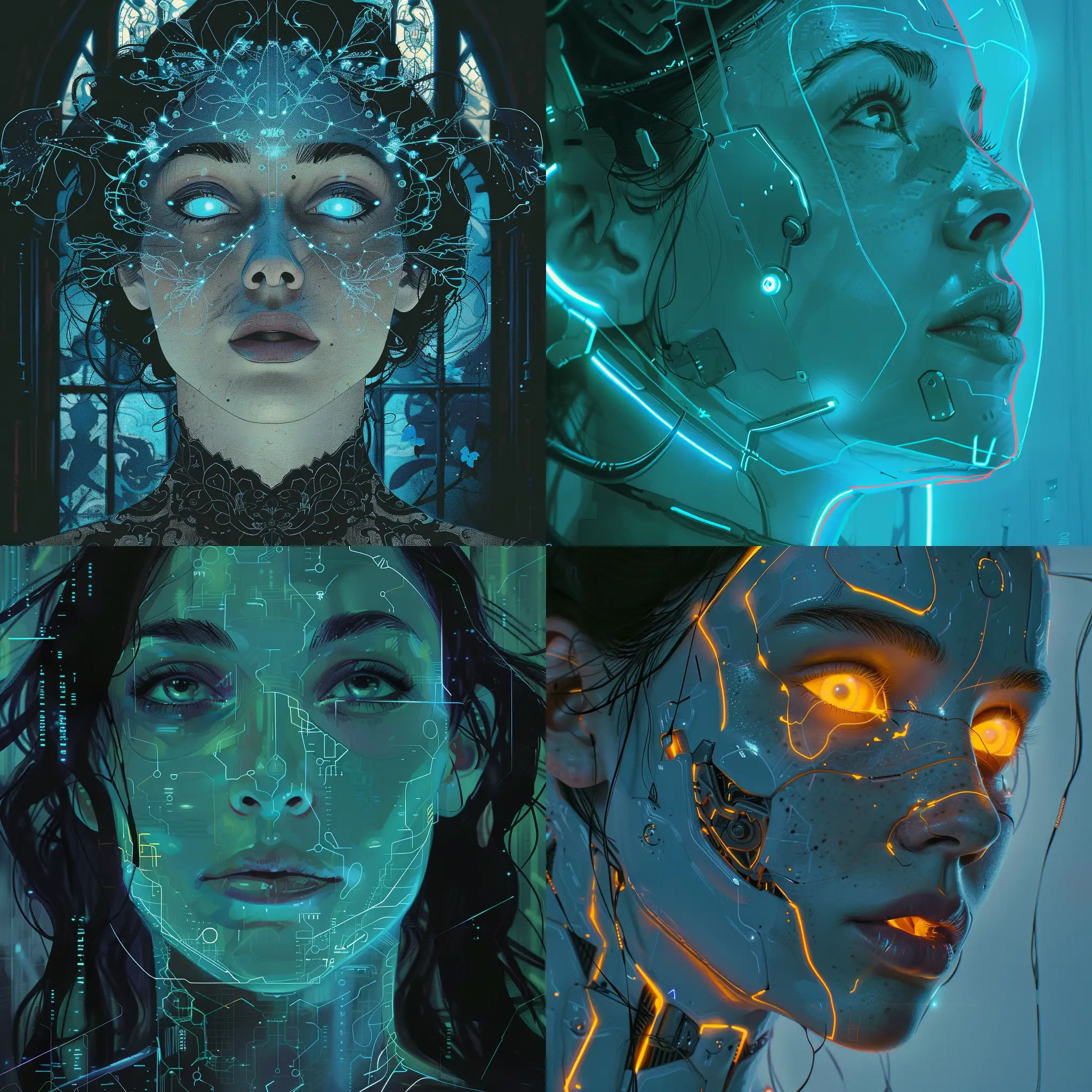 Ethereal-Bioluminescent-Woman-Portrait-in-Machinart-Style