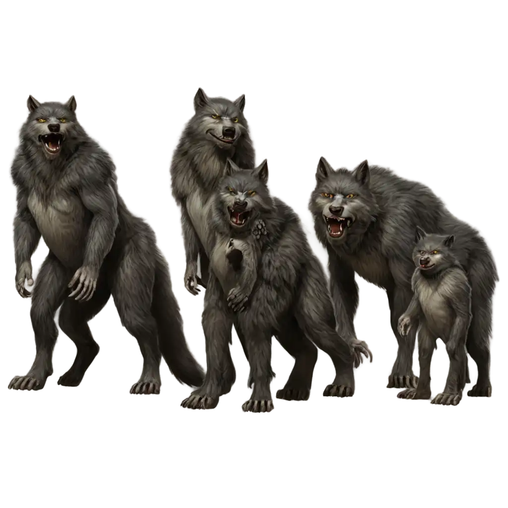 Captivating-PNG-Image-of-a-Family-of-Werewolves-Enhance-Your-Content-with-Unique-Visuals