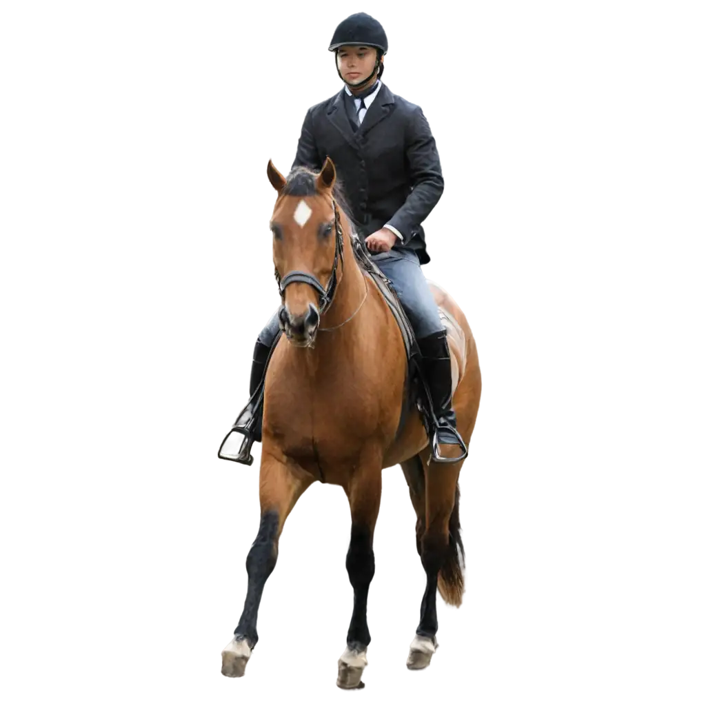 Graceful-Horse-with-Rider-PNG-Image-Capturing-Equestrian-Elegance-in-High-Resolution