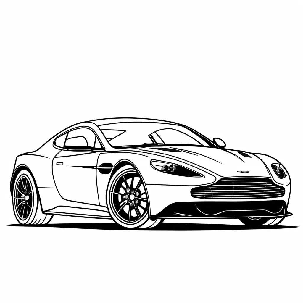 Elegant-Aston-Martin-Coloring-Page-Featuring-Minimalist-Line-Art