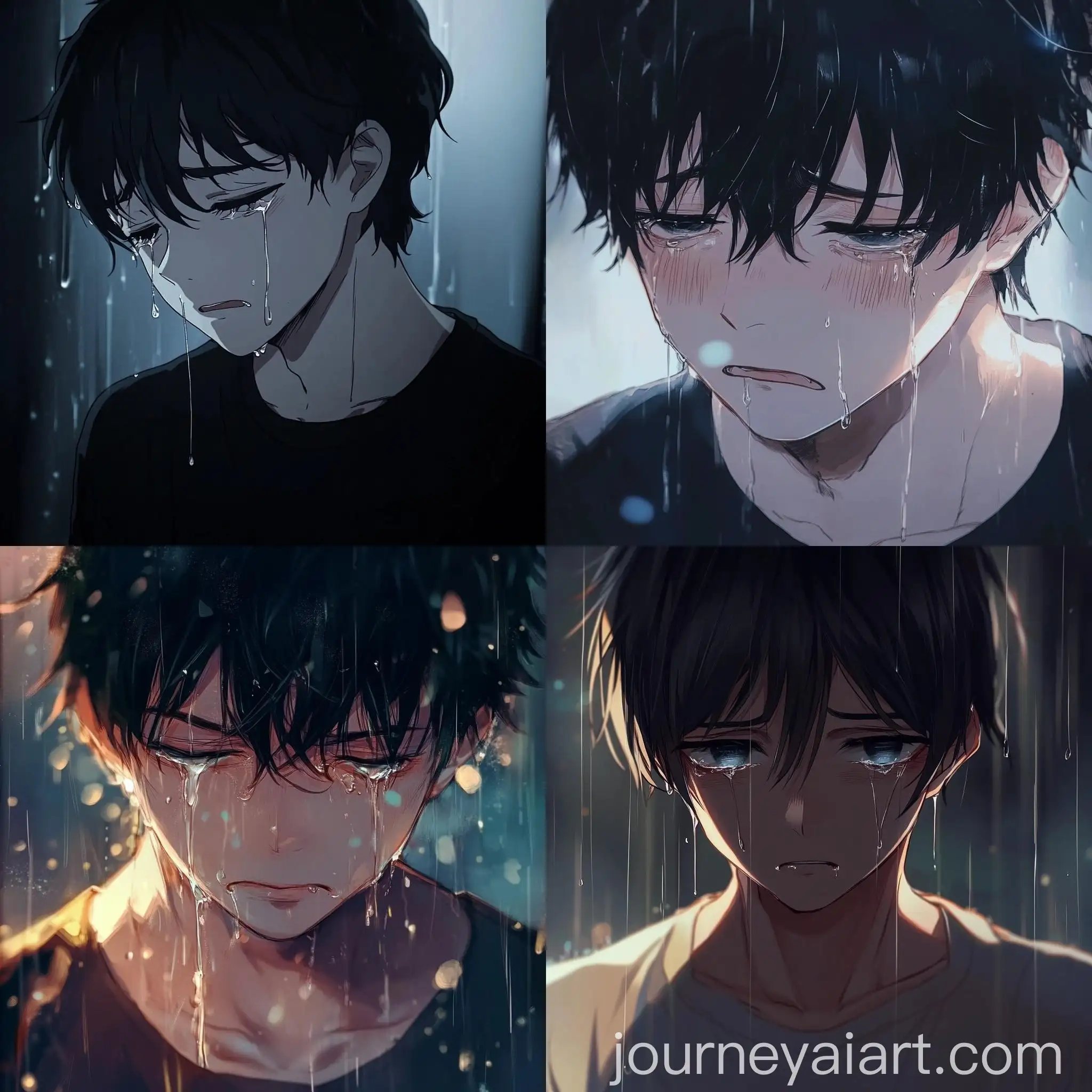 Anime-Guy-Crying-in-Dramatic-Artistic-Style