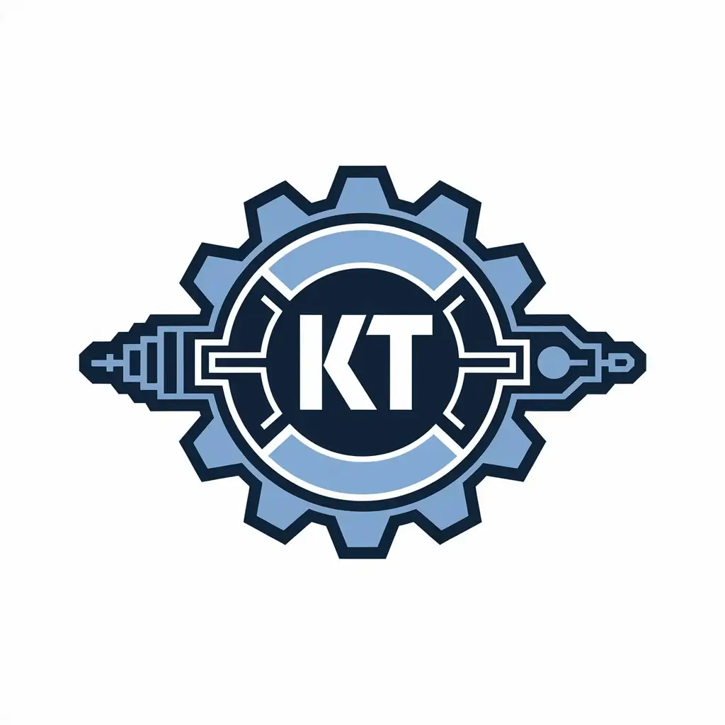 LOGO Design For KT GearInspired Design for Technology Industry