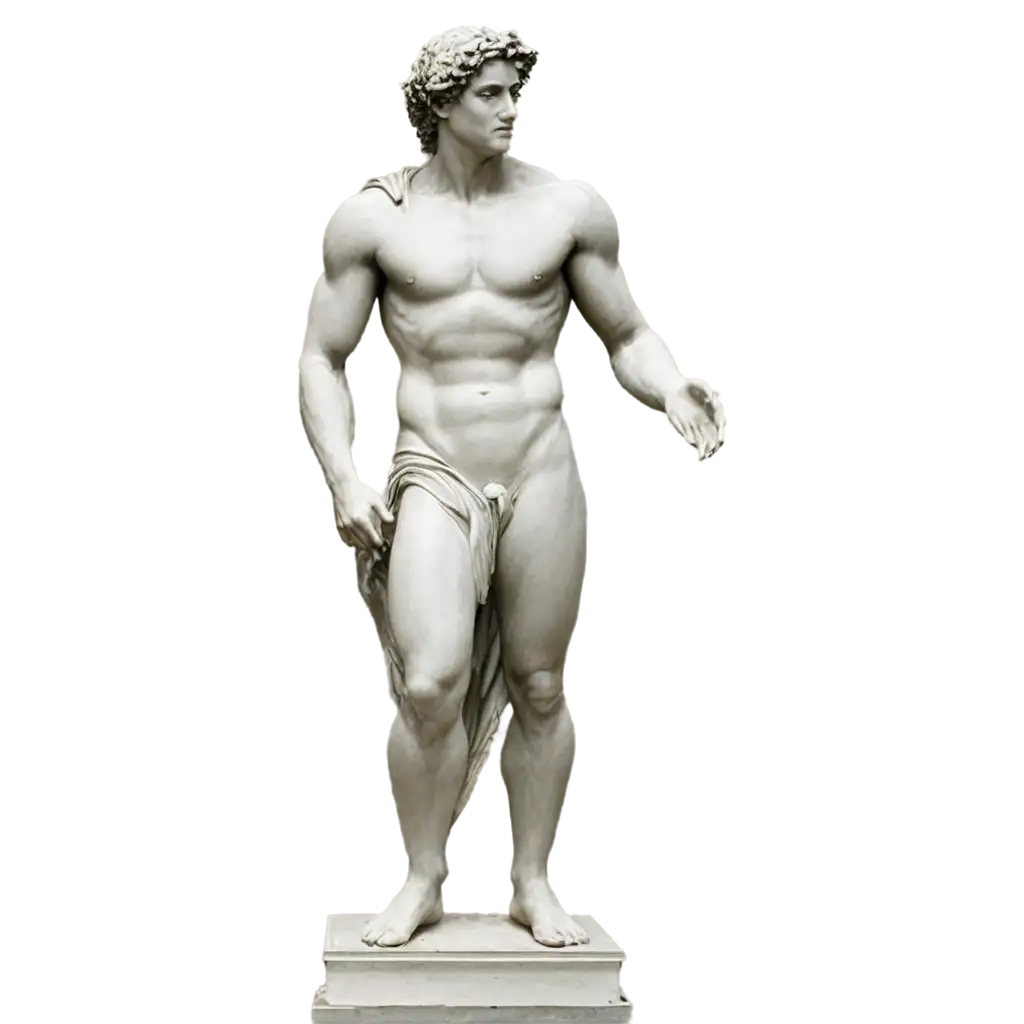 HighQuality-White-Greek-God-Statue-PNG-for-Digital-Art-Web-Design