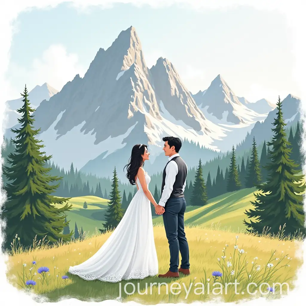 Intimate-Summer-WeddingAI-Art-Prompt-Expansion-of-a-Maori-and-Cantonese-Couple-in-the-Dolomites