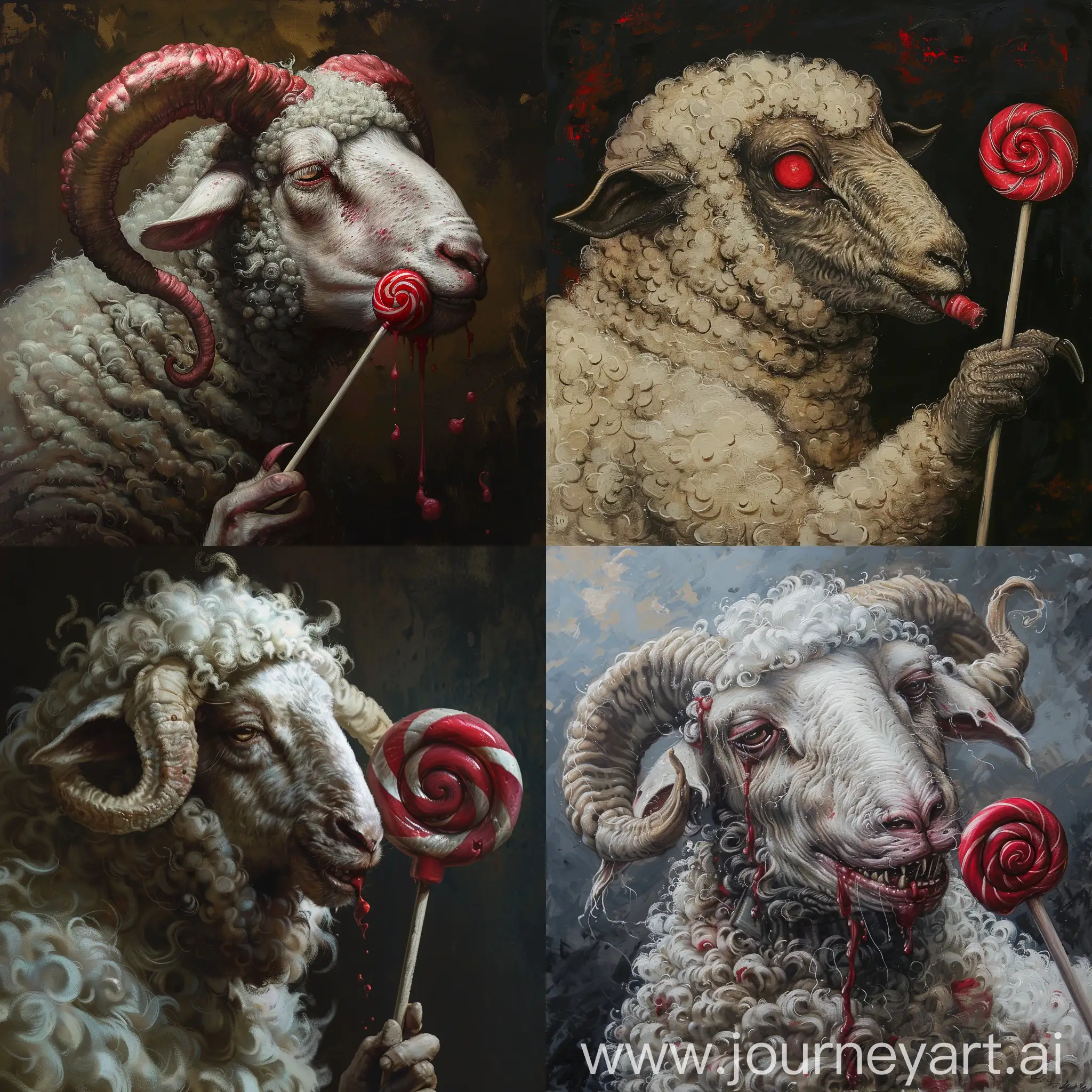 Sheep-Demon-Eating-a-Lollipop