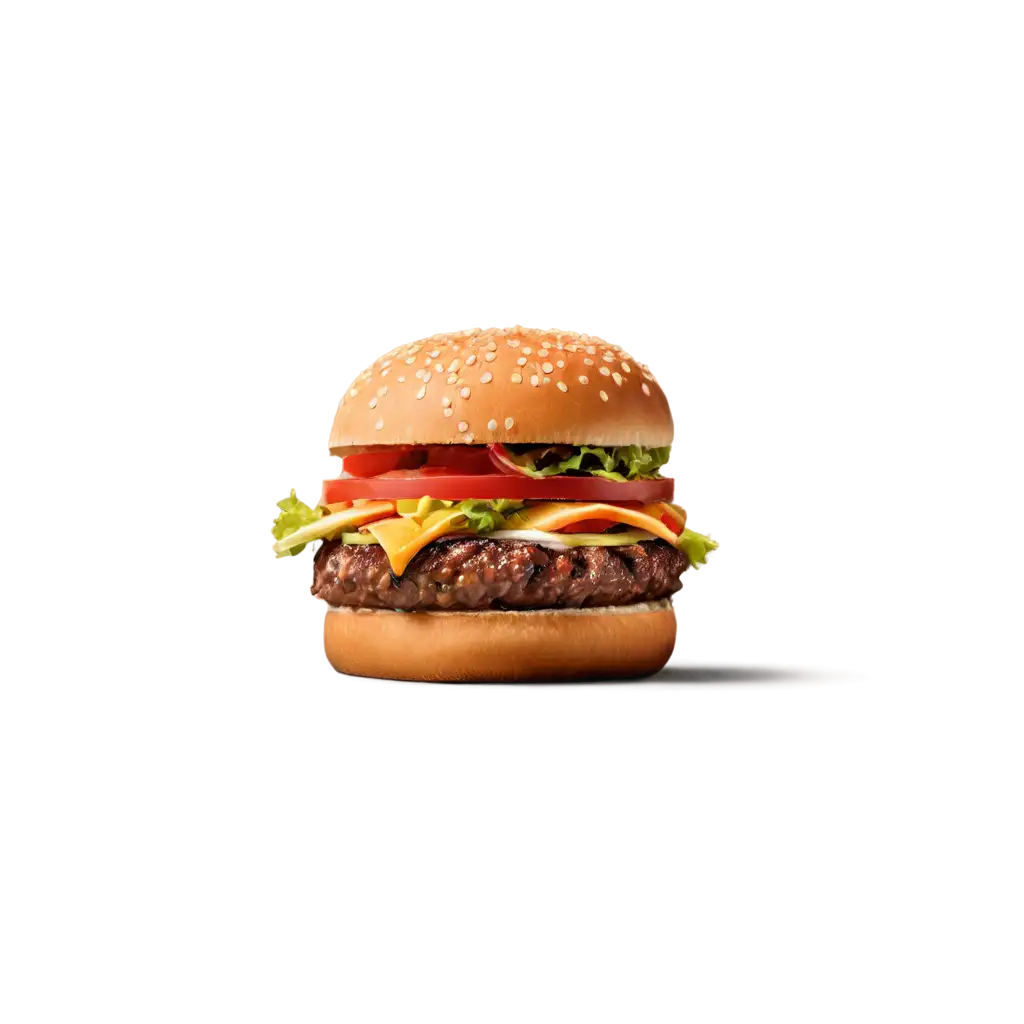 Chinese-Burger-in-Dark-Room-with-Shining-Colors-HighDetail-PNG-Image-for-Creative-Use