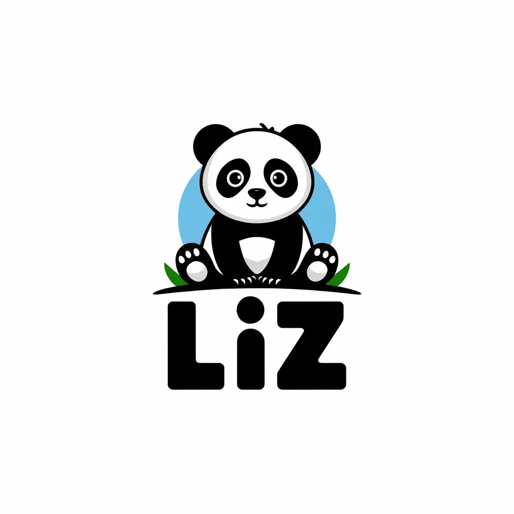 LOGO Design For LIZ Panda Symbol in Home Family Industry