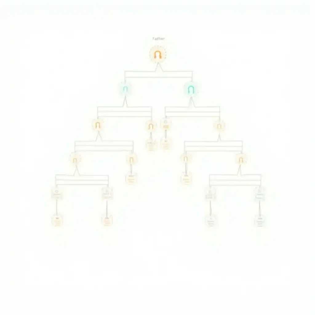 Structured-Geometric-Family-Tree-Infographic-Design