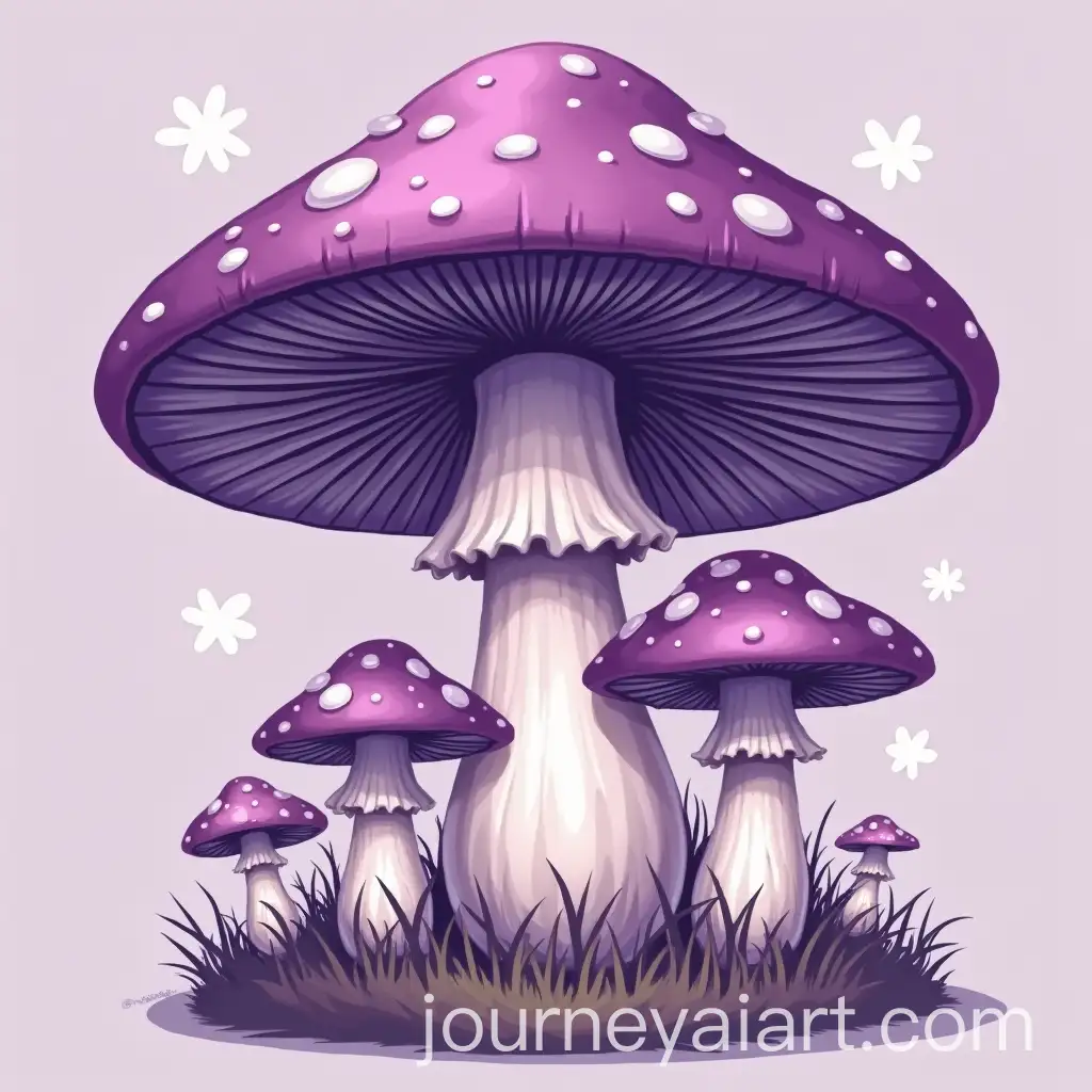 Whimsical-Purple-Mushroom-Girl-in-a-Fantasy-Forest