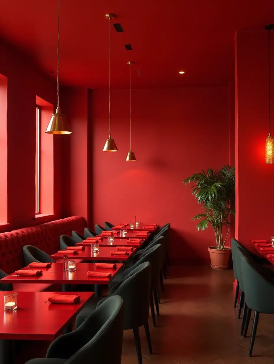 room restaurant red