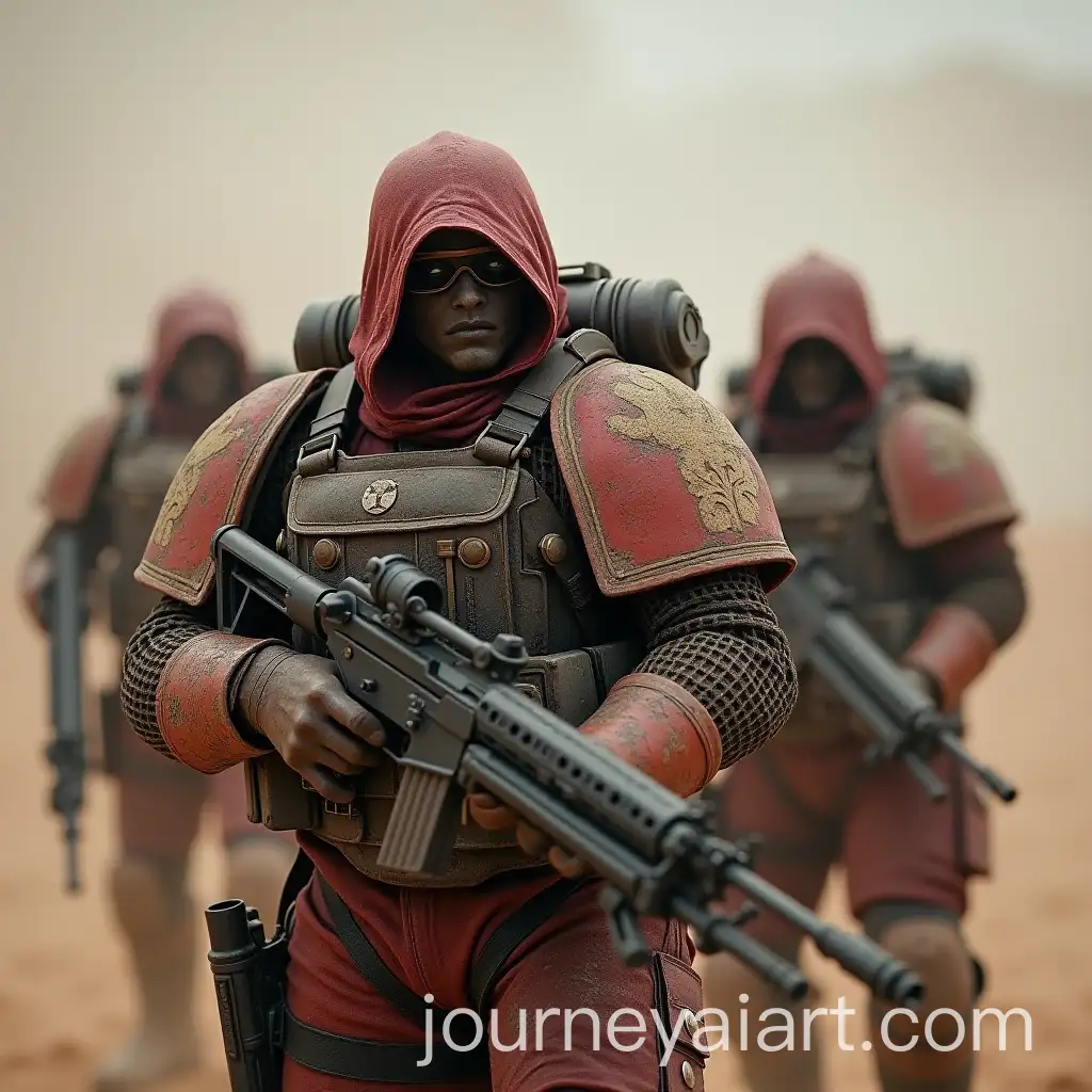 Imperial-Guardsman-Medic-in-Tallarn-Desert-Warhammer-40k