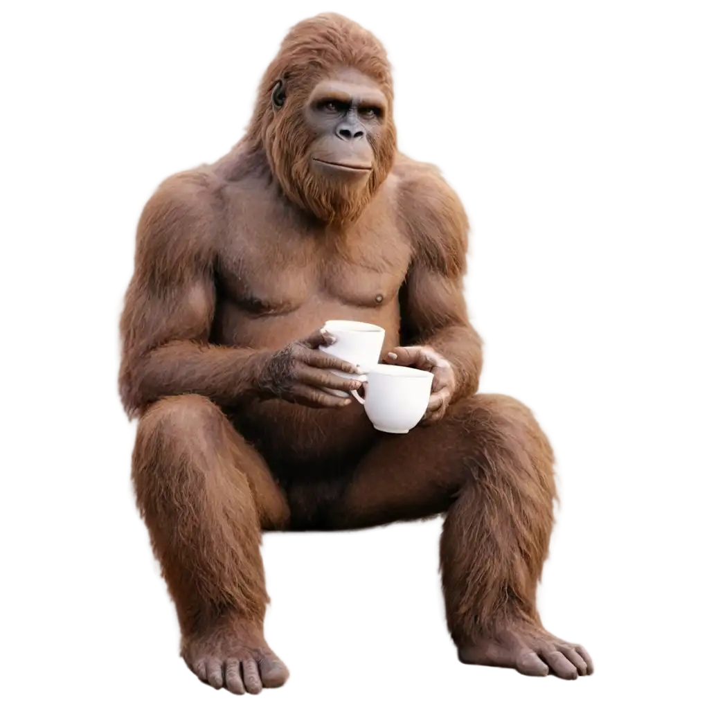 PNG-Image-of-Bigfoot-Drinking-The-Healer-Tea-from-Nuwati-Herbals