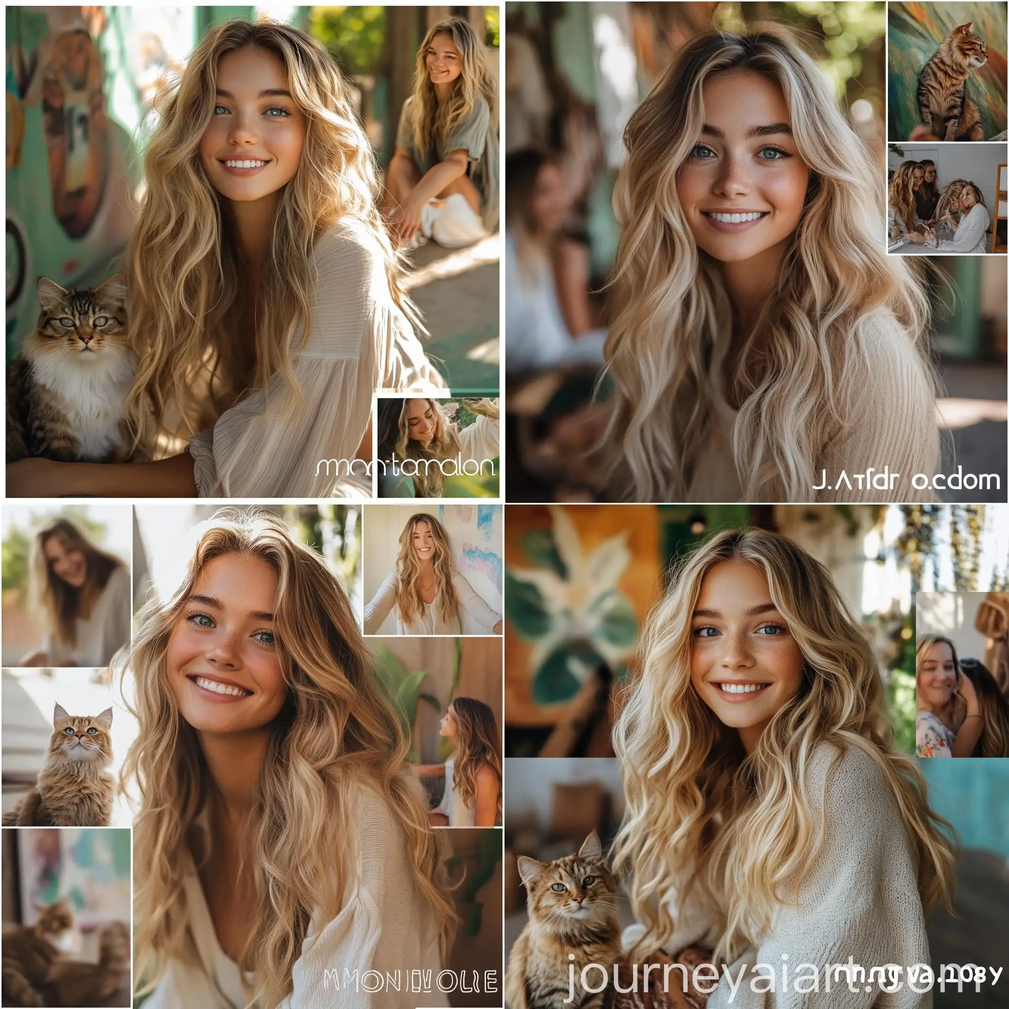 Young-Womans-Charismatic-Lifestyle-in-Warm-Natural-Tones