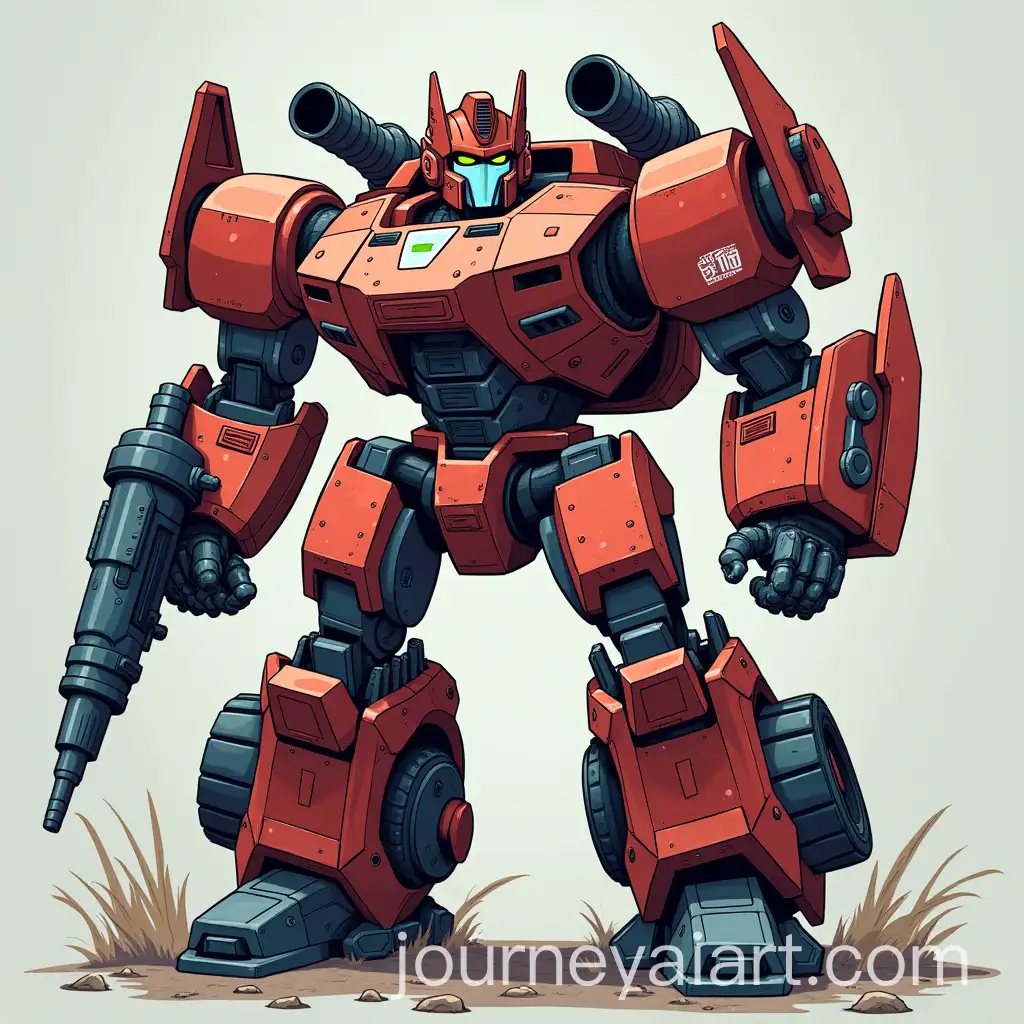 Transformers-Action-Scene-with-AI-Characters