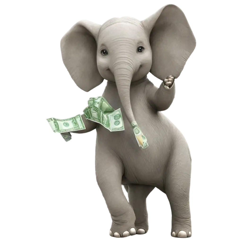 Money-Elephant-PNG-Symbolic-Representation-of-Wealth-and-Prosperity