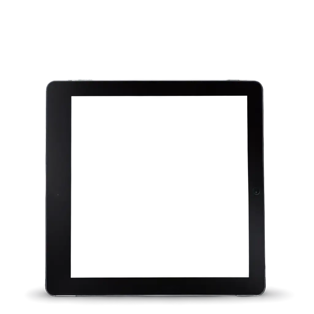 iPad-with-Empty-Screen-PNG-HighQuality-Transparent-Image-for-Versatile-Applications