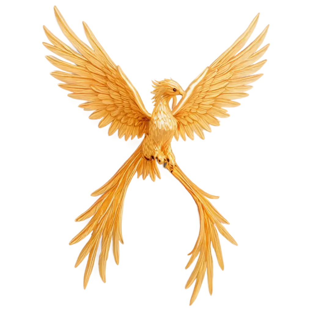 Elegant-Phoenix-PNG-with-Outstretched-Wings-and-Luminous-Starry-Details-A-Symbol-of-Protection-and-Power