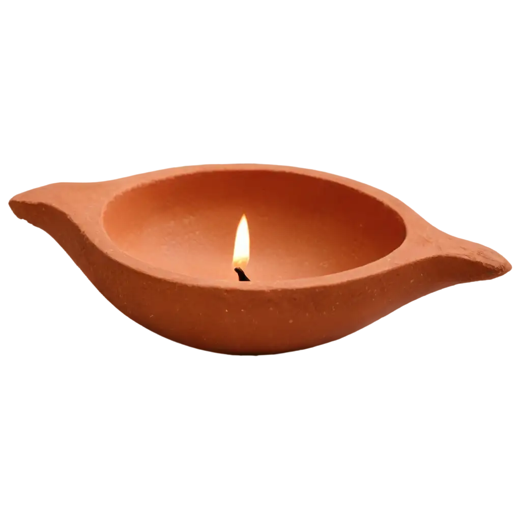 Stunning-Realistic-Terracotta-Diya-PNG-for-Illuminating-Designs