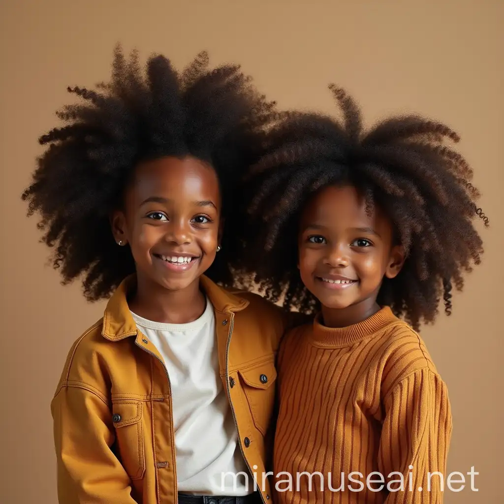 Black Parents and Kids with Natural Hair in NYC