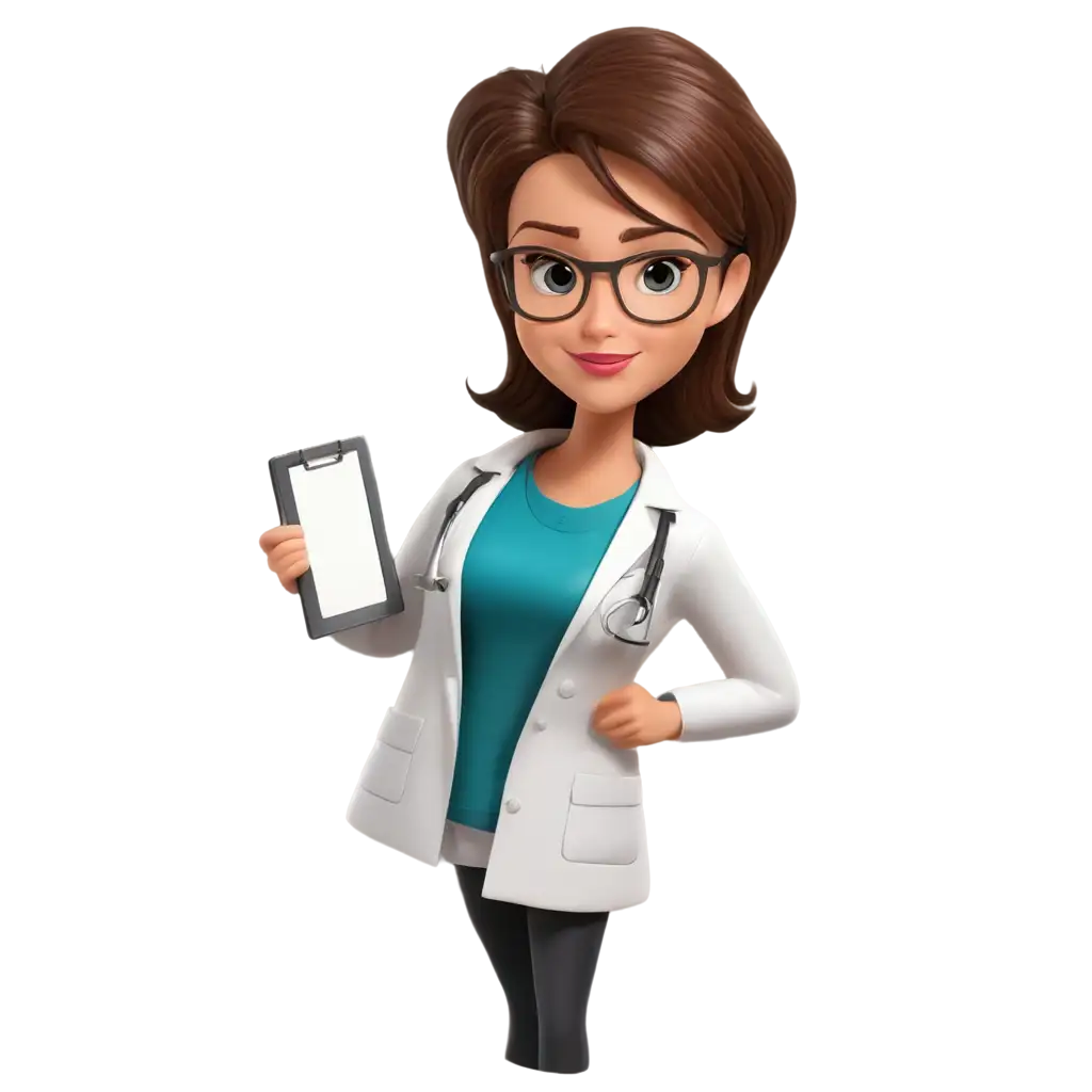 Professional-Doctor-Woman-PNG-Image-for-Medical-and-Healthcare-Uses