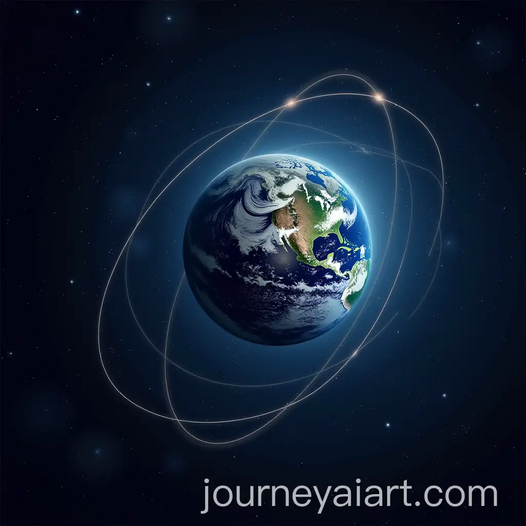 Earths-Axis-Tilting-Bending-the-Cyrillic-Letter-in-Space