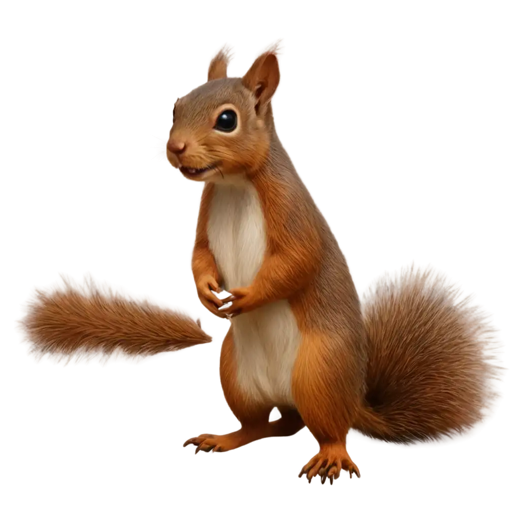 Animated-Squirrel-Standing-PNG-Perfect-for-HighQuality-Digital-Projects