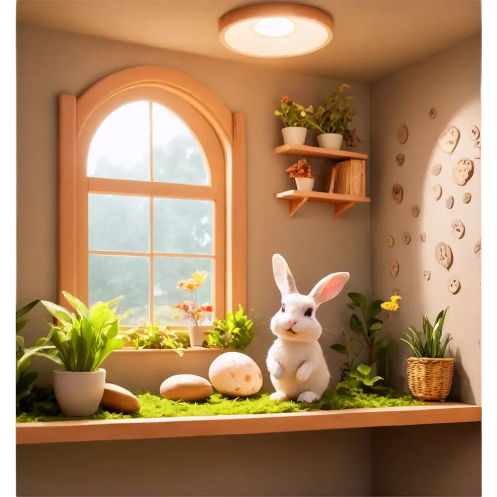 Cozy-Underground-Rabbit-Burrow-PNG-Image-Perfect-for-Creative-Projects-and-Designs
