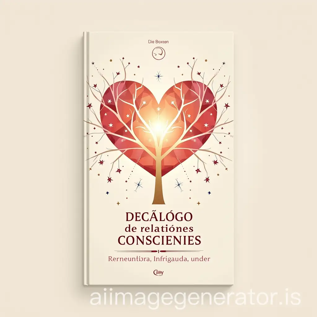 Modern-and-Elegant-Cover-for-Declogo-de-Relaciones-Conscientes-with-Geometric-Heart-and-Glowing-Branches