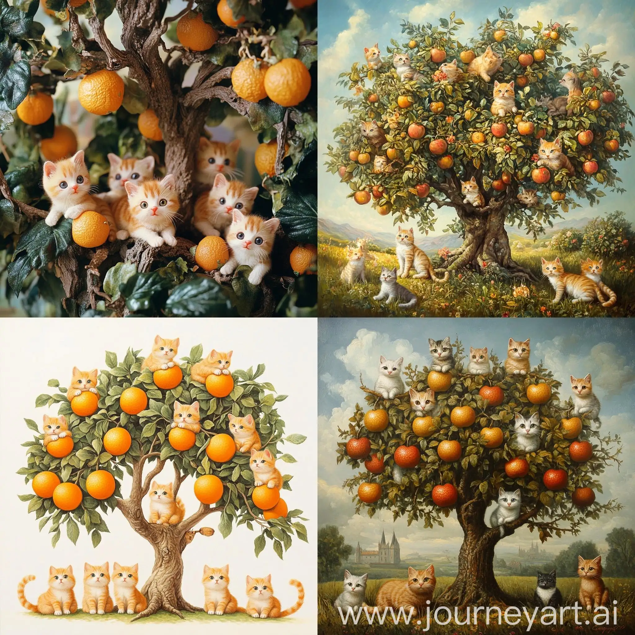 Kittenshaped-Fruit-Tree-A-Whimsical-Garden-Delight