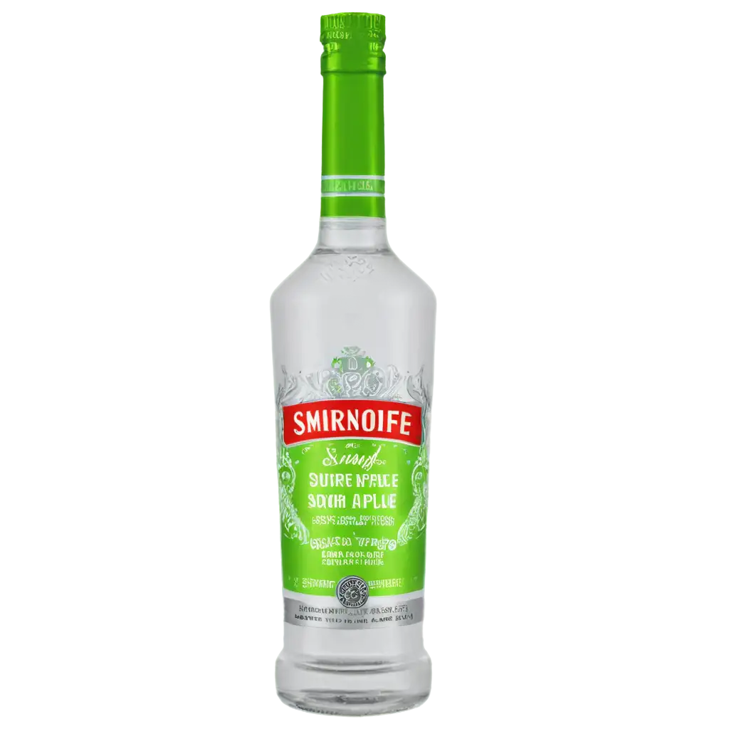Smirnoff-Sour-Green-Apple-PNG-Image-for-HighQuality-Visuals-and-Marketing-Use