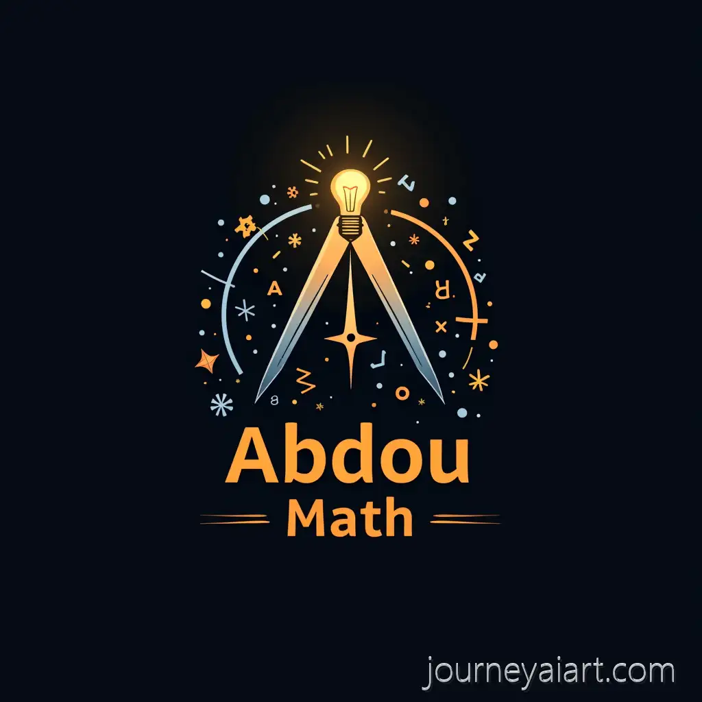 Creative-Mathematics-Teacher-Logo-Featuring-Compass-Light-Bulb-and-Mathematical-Symbols