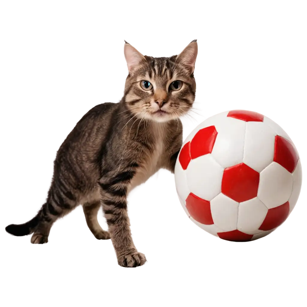 Stunning-PNG-A-Playful-Cat-Mastering-the-Art-of-Football