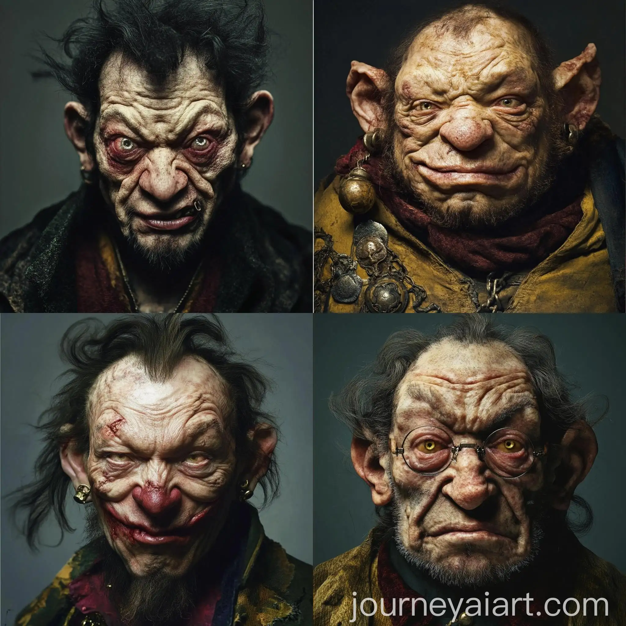 Digital-Artwork-Transformation-Alteration-of-Male-Portrait-to-Express-Ugliness